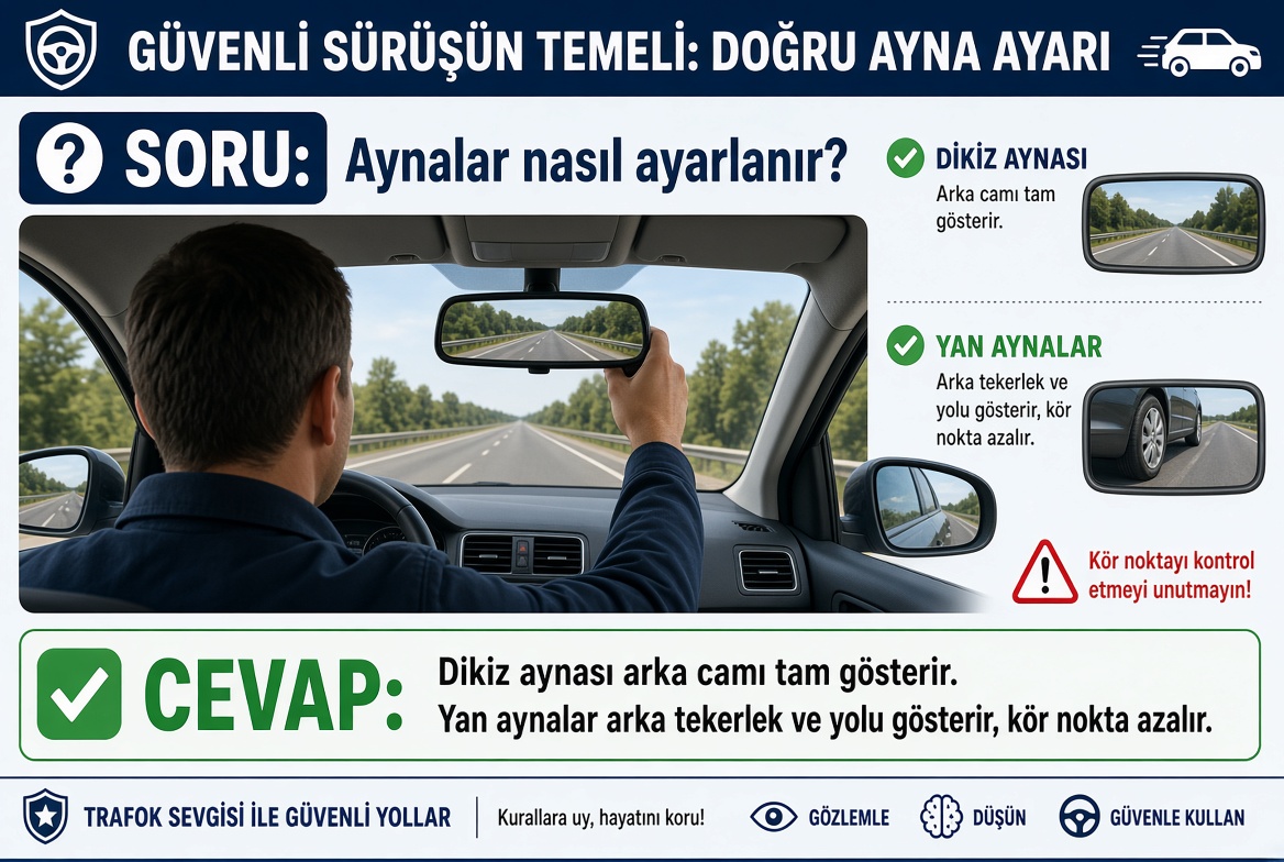 Aynalar nasıl ayarlanır?