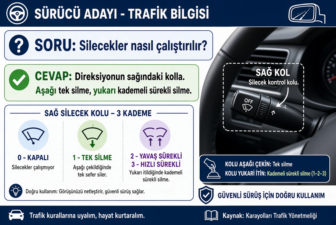 Silecekler nasıl çalıştırılır?